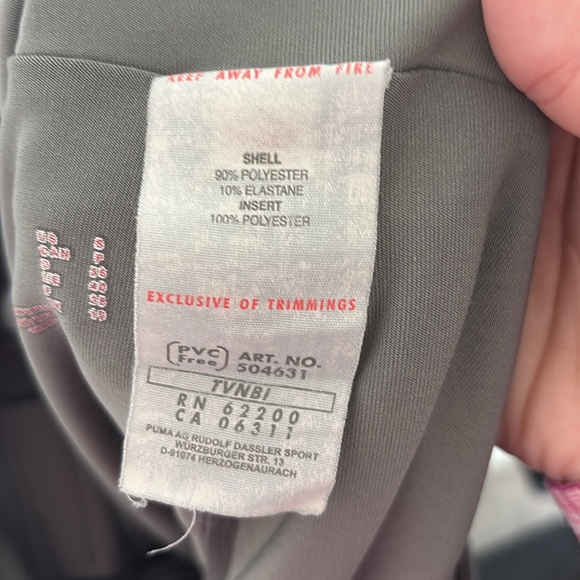 Puma Grey Athletic Skorts Sz S - Picture 5 of 6